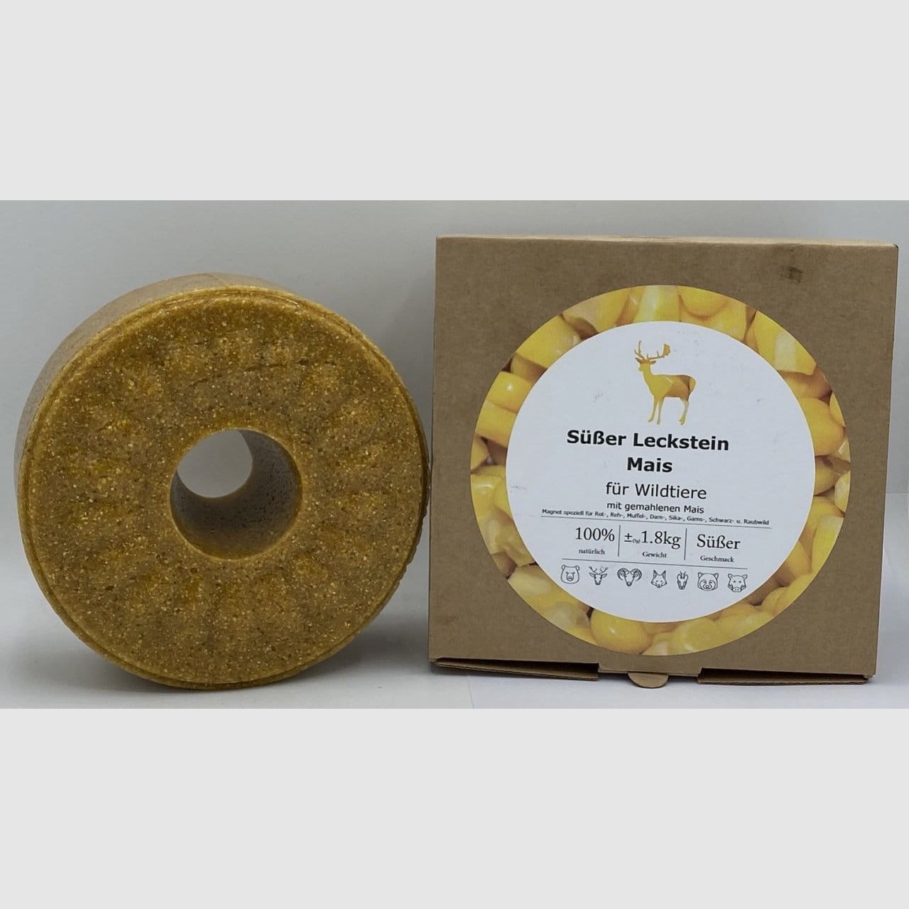 Wildlutscher Leckstein Süßer Mais