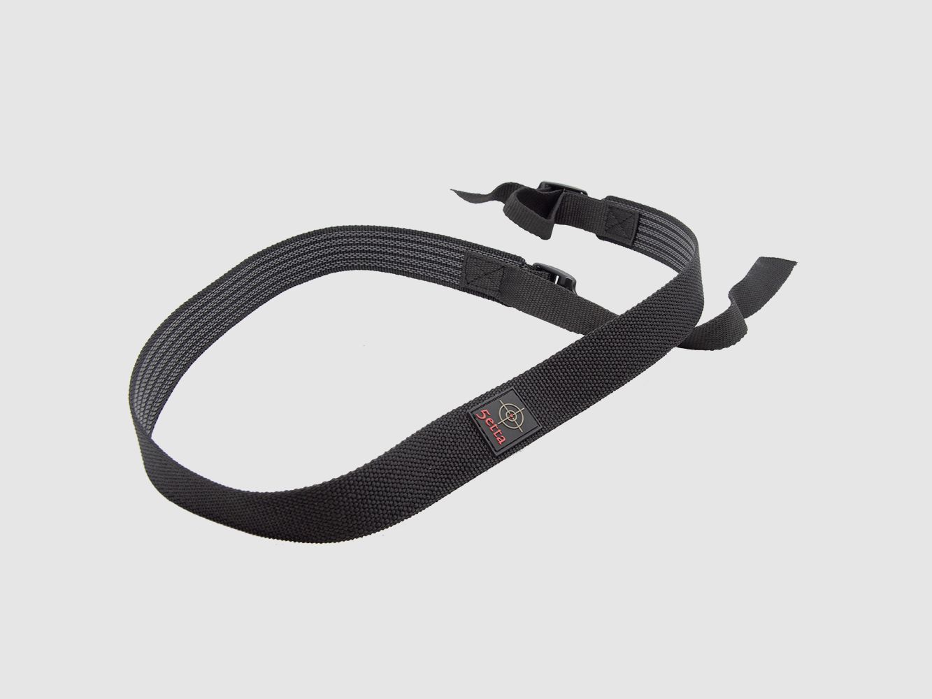 5etta Waffenriemen Schwarz Nylon