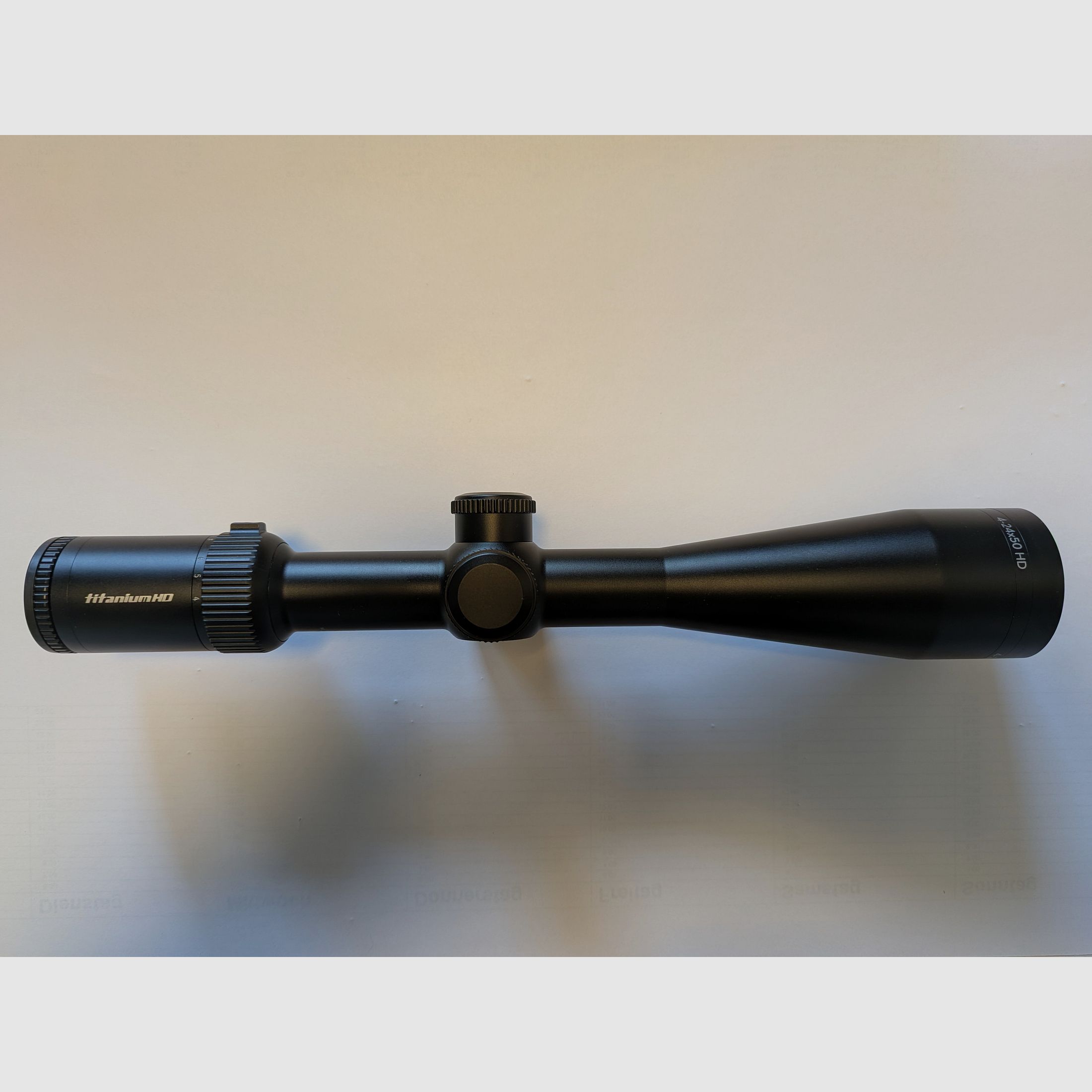 Delta Optical Titanium 4–24x50 HD – Leuchtabsehen 4A-S
