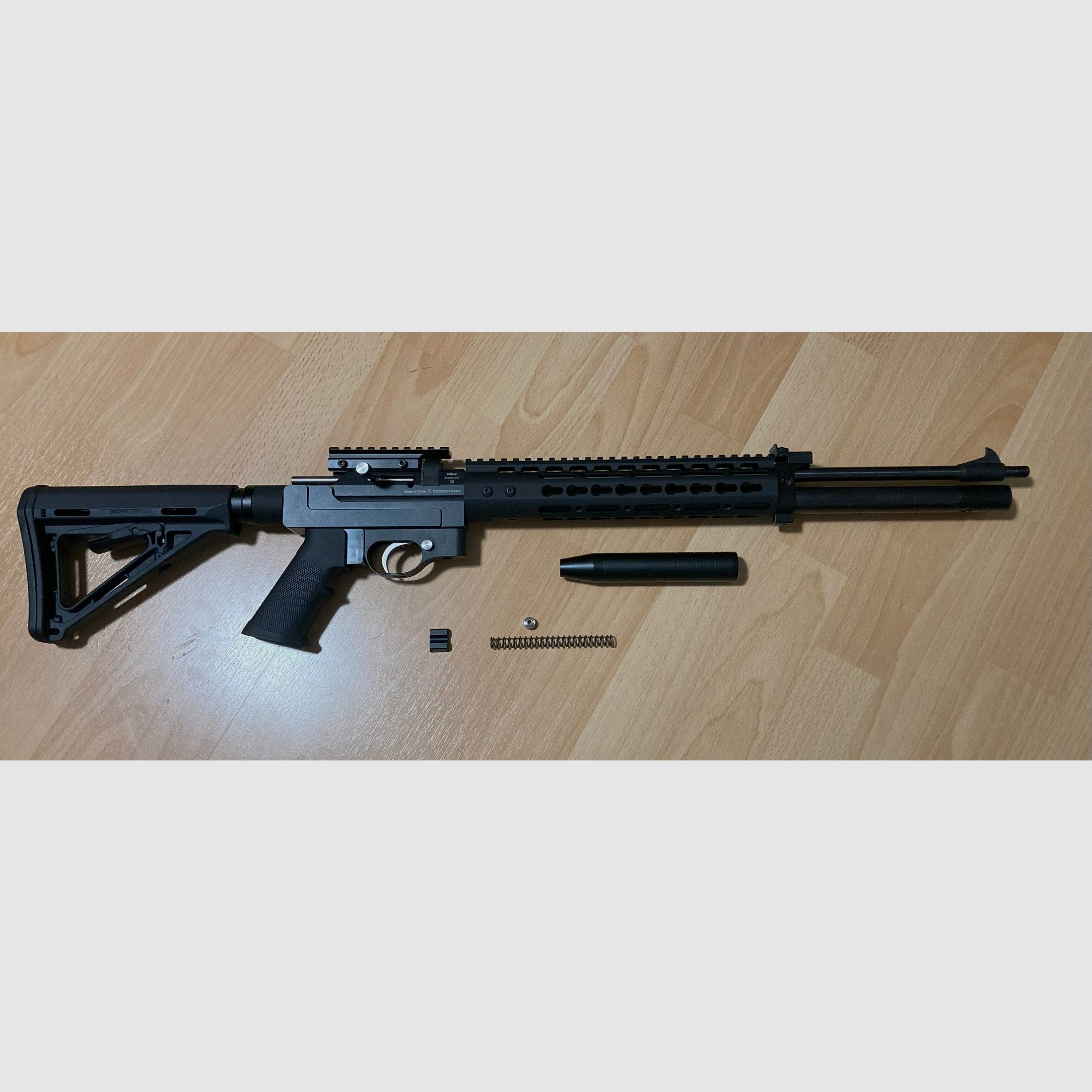 Diana Stormrider carabine à air 5,5 mm conversion style AR15 7,5J, y compris kit d'exportation 35J (non installé)