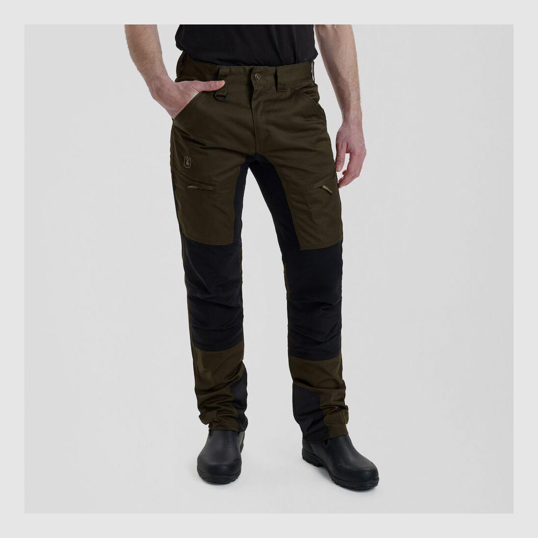 Rogaland Stretchhose mit kontrast - Adventure Green – Kleidergröße Herren: 26