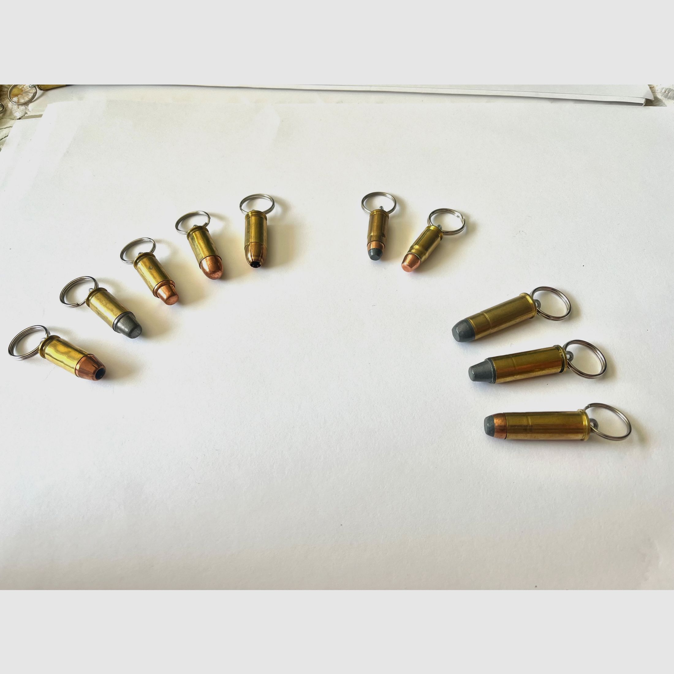 ••• Verschillende cartridges - sleutelhanger pistool •••, afbeelding 6 van 11