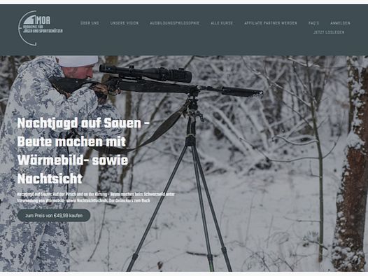 Nachtjagd auf Sauen – Beute machen mit Wärmebild & Nachtsicht | Onlinekurs