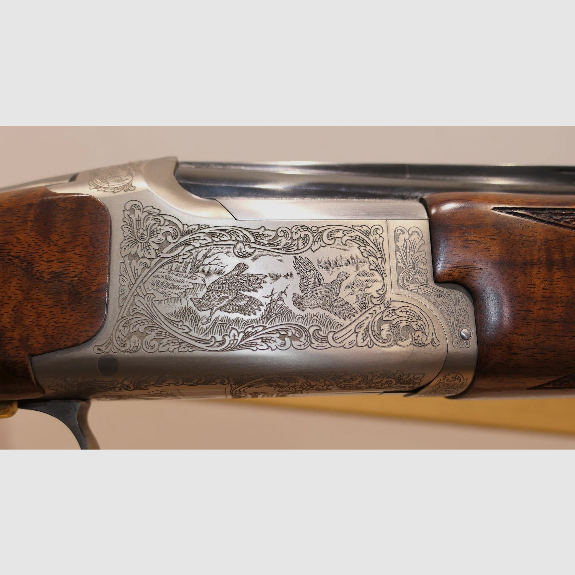 JAGDFLINTE BROWNING B525 LIGHT TRADITION KAL 28/71CM Waffe Kategorie C, Bild 4 von 11