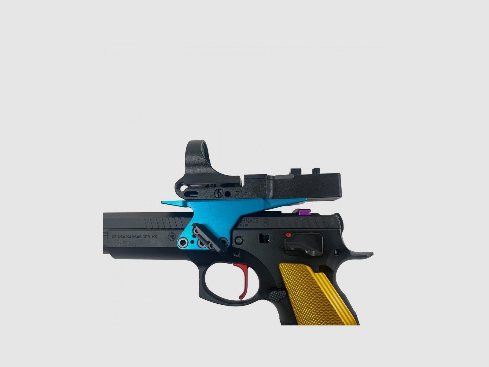 CZ 75 TS Czechmate Parrot Cal. 9 Luger, image 10 of 13