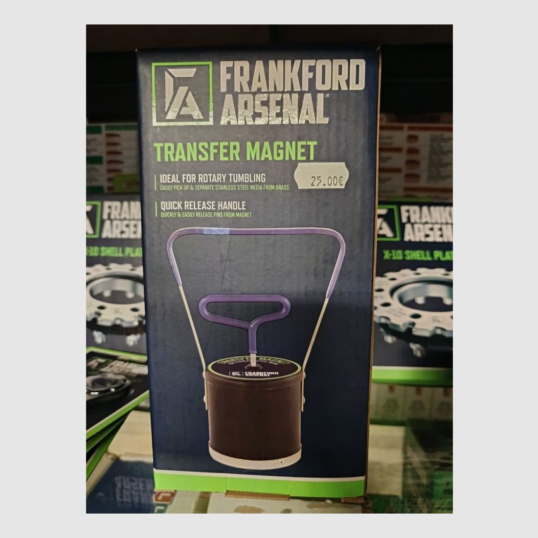 Frankford Arsenal Transfer Magnet Hülsenreinigung