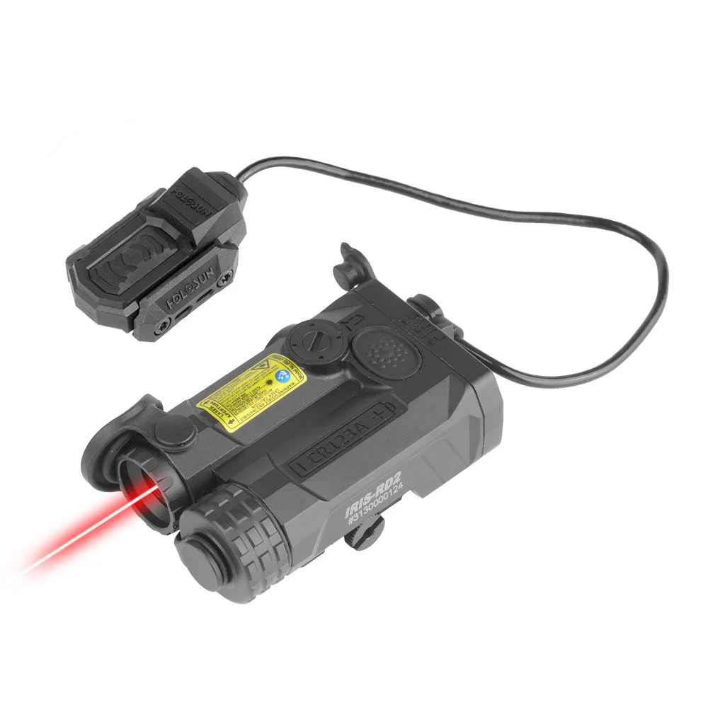 HOLOSUN Iris laser richtkijker - Aluminium - Rode/IR-laser - Zwart - IRIS-RD2, afbeelding 2 van 2