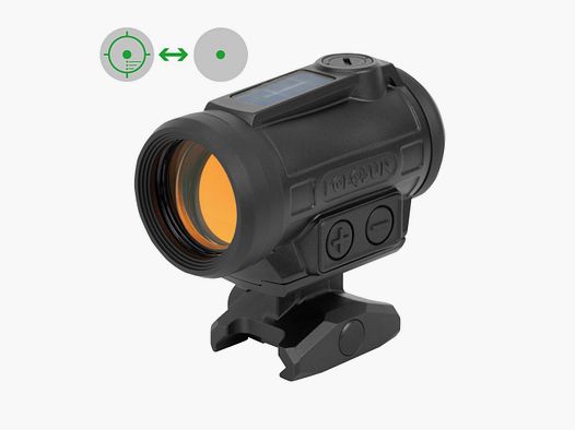 Holosun Reflexvisier ARO-EVO-SPR-GR mit grünem Wechselabsehen: 2MOA Dot & 65MOA Circledot oder SPR-2MOA Dot & SPR-65MOA Circledot