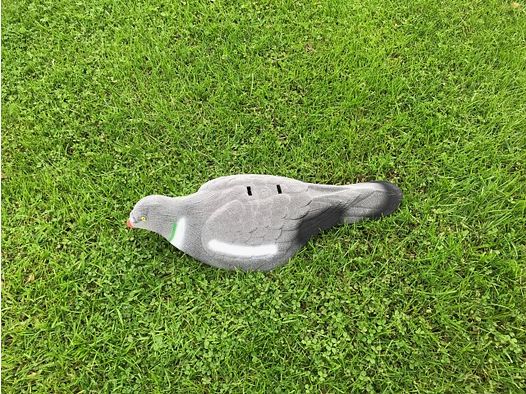 Leurre – pigeon floqué, empilable