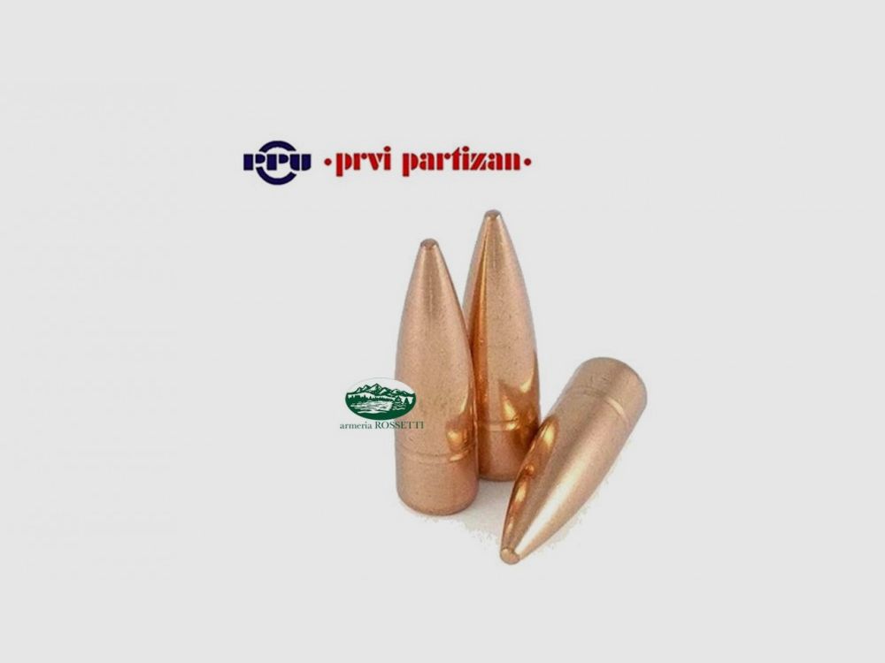 PPU PRVI PARTIZAN Geschosse Kal. 7,62 (310) FMJ 123 gr. 100 St. B074