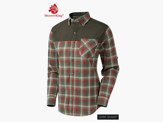 Shooterking Bluse Castra L kariert