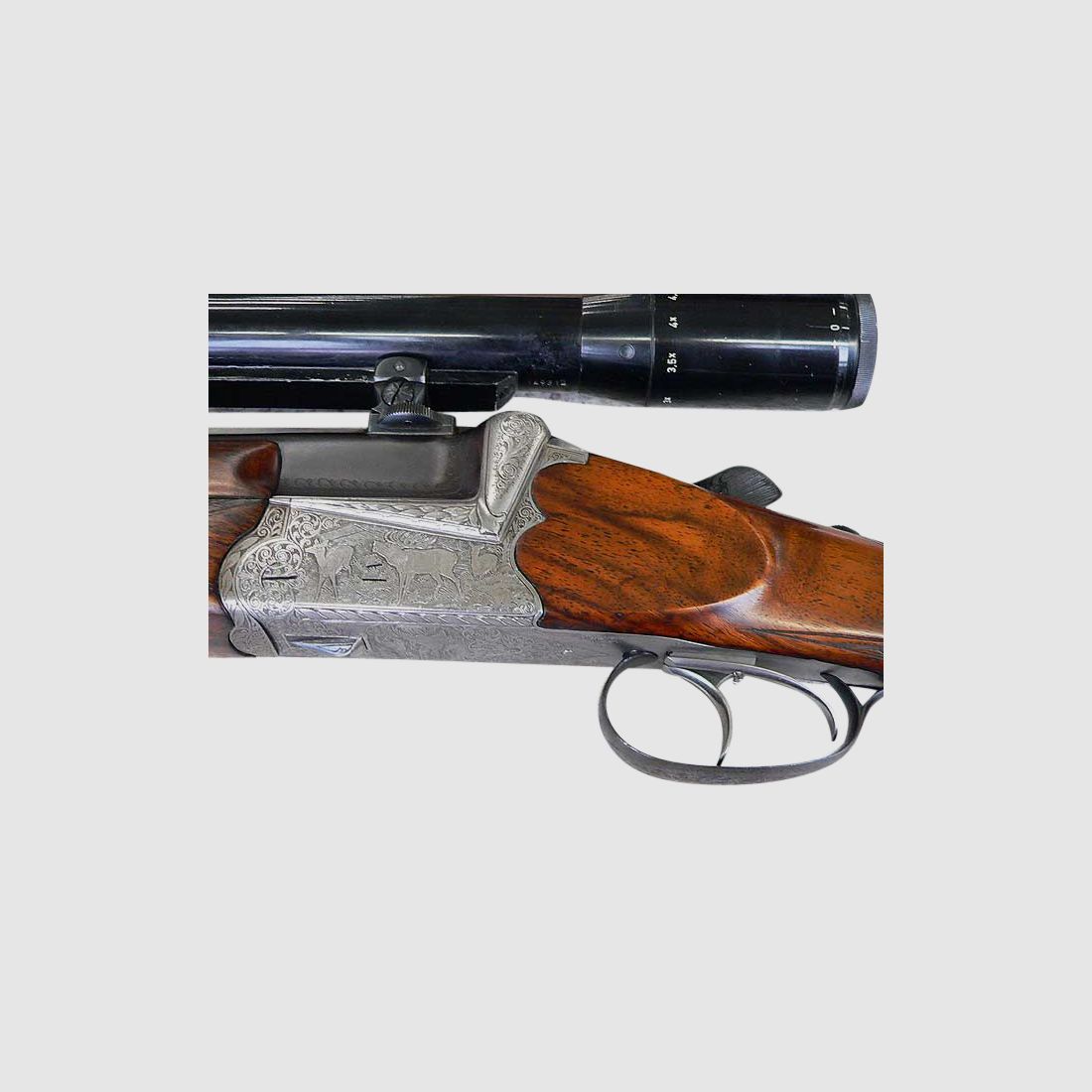 Double rifle, -shotgun Ferlach, cal. (2x7x65R), (16/70, 7x65R), (2x16/70)