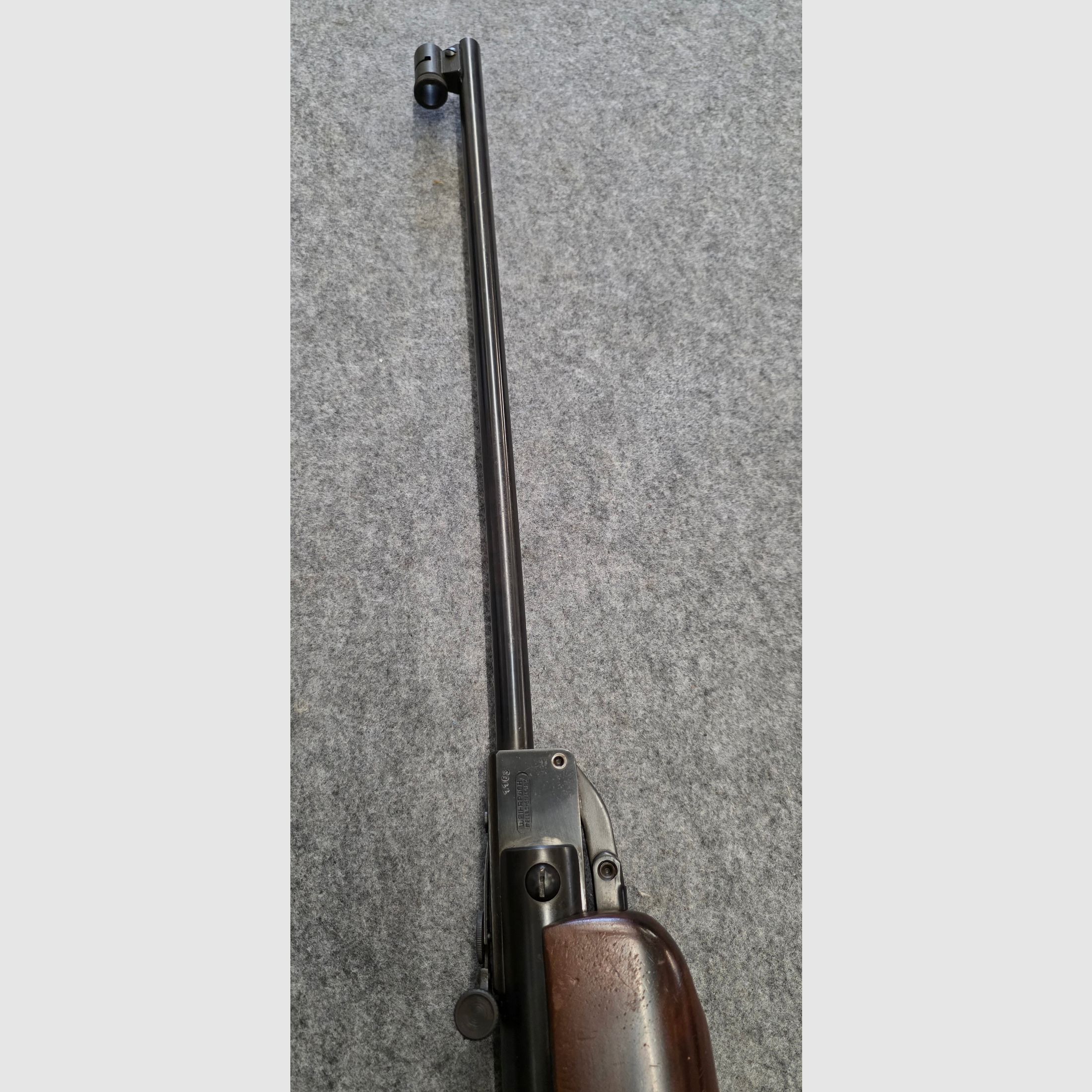 Z rzadkim luksusowym łożu Weihrauch HW 35 z 1968 roku bez znaku F, karabinek pneumatyczny, kaliber 4,5 mm HW35