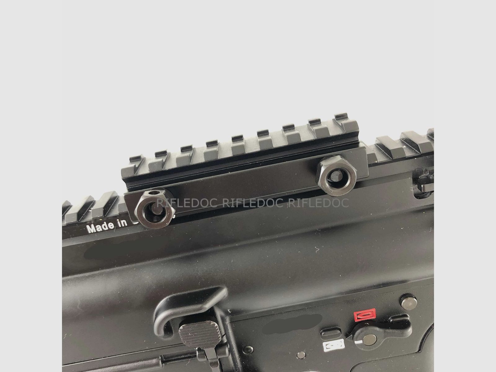 21 mm Weaverschiene  / Picatinny Erhöhung Sichtkanal Low Profil