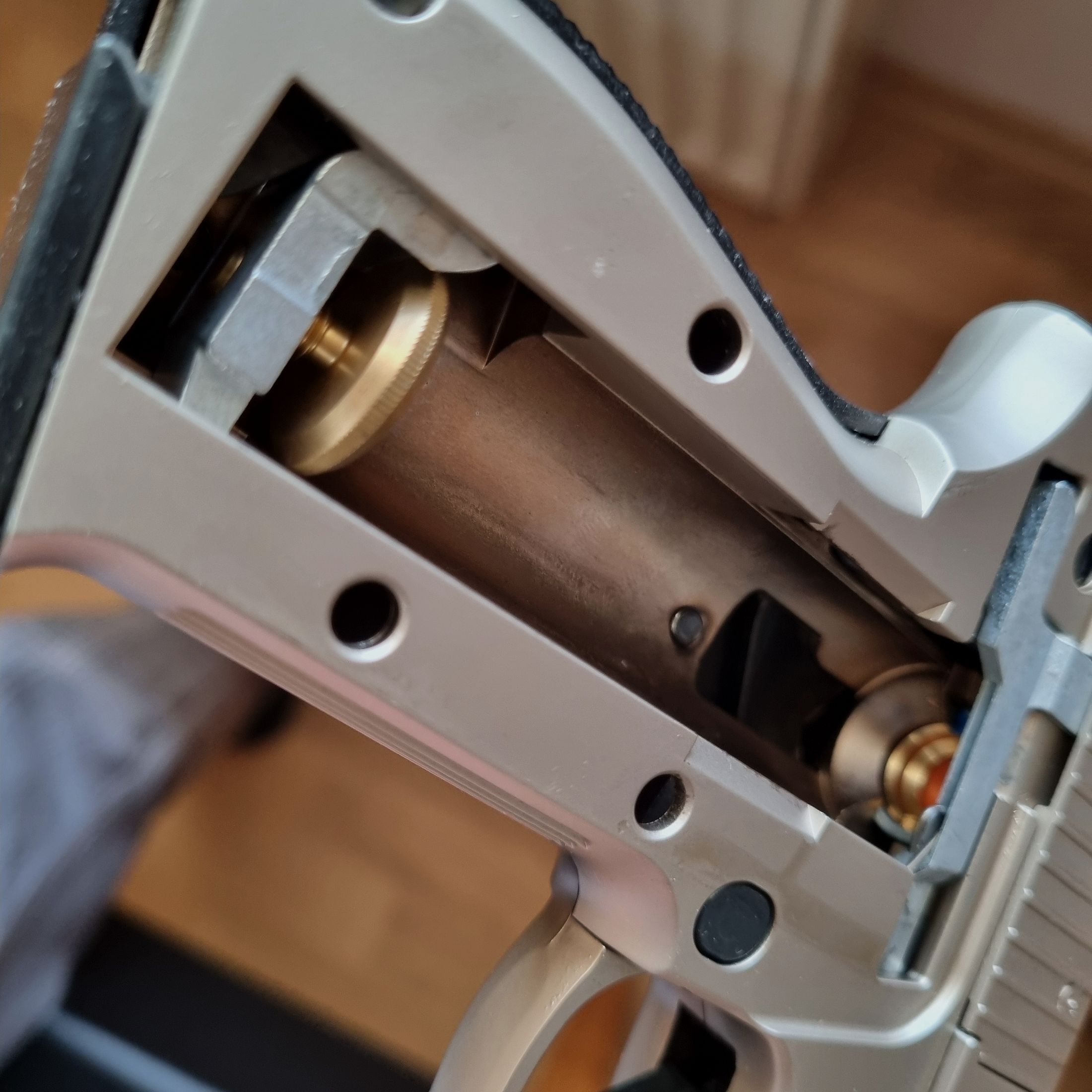 RWS Mod. C225, niquelado, CO2, versión antigua, compra del 11.03.2006