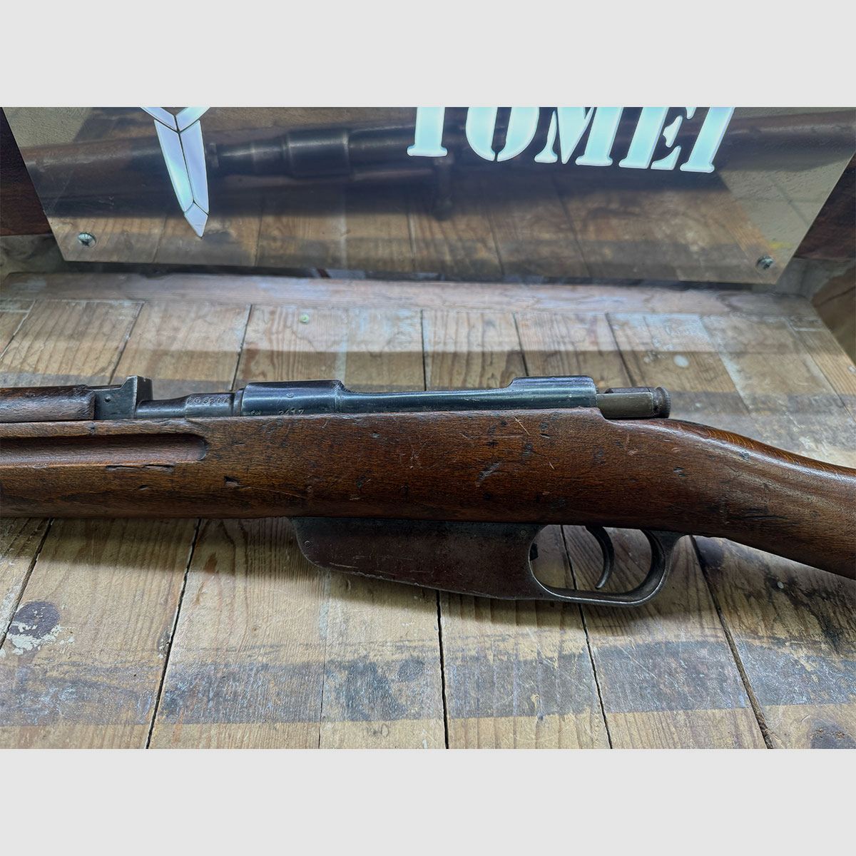 GEBRAUCHT – BÜCHSE – CARABINA CARCANO 91/38 Kal. 6.5x52MM, Bild 5 von 7