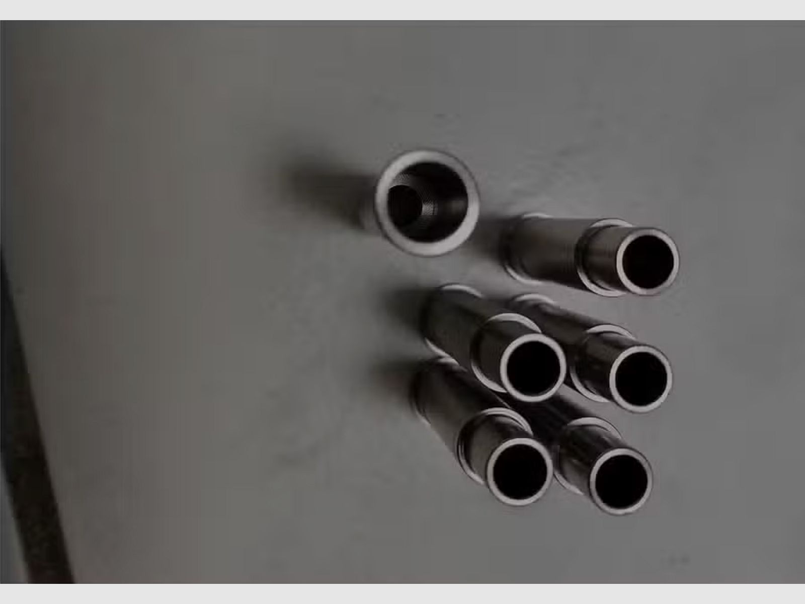 6x LEP stainless steel buffer cartridge for struck cartridges suitable for ME Bull Barrel and/or ME Single Action Army SAA revolver