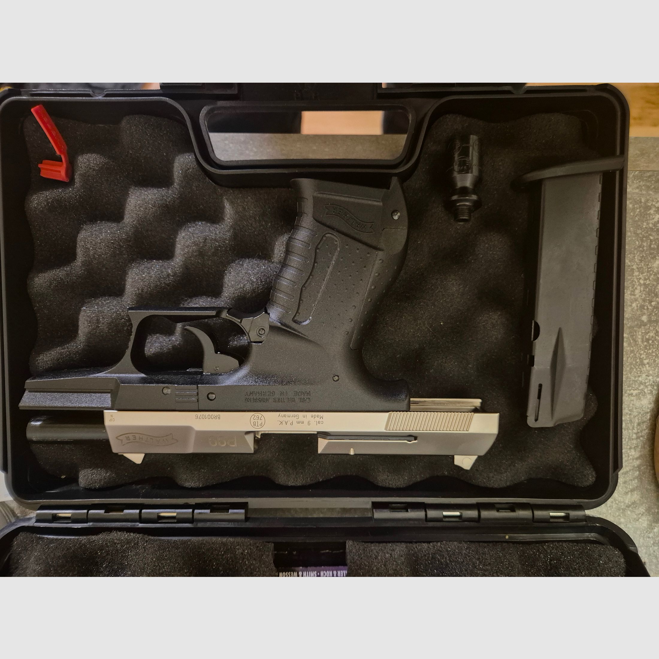 For sale Walther P99 Bicolor 9 mm P.A.K.