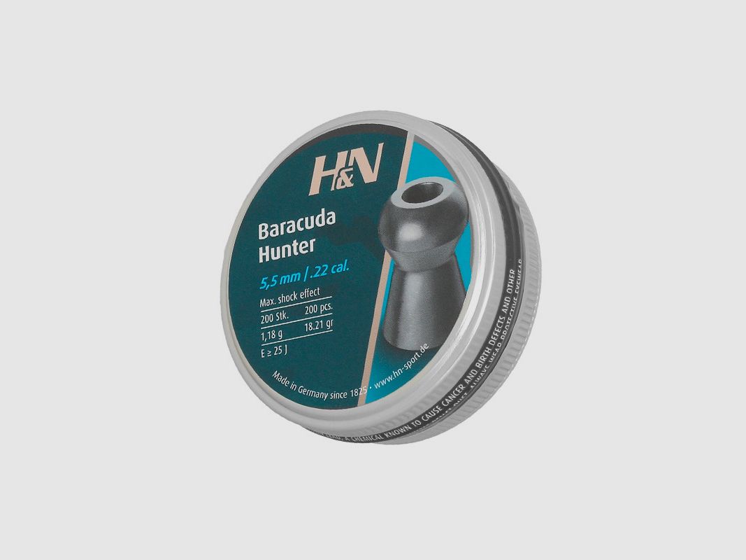 H&N BARACUDA HUNTER 5,5mm Balen 200 stuks