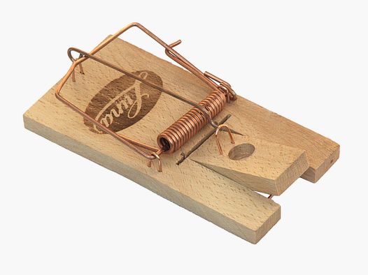 Rat traps made of beech wood
