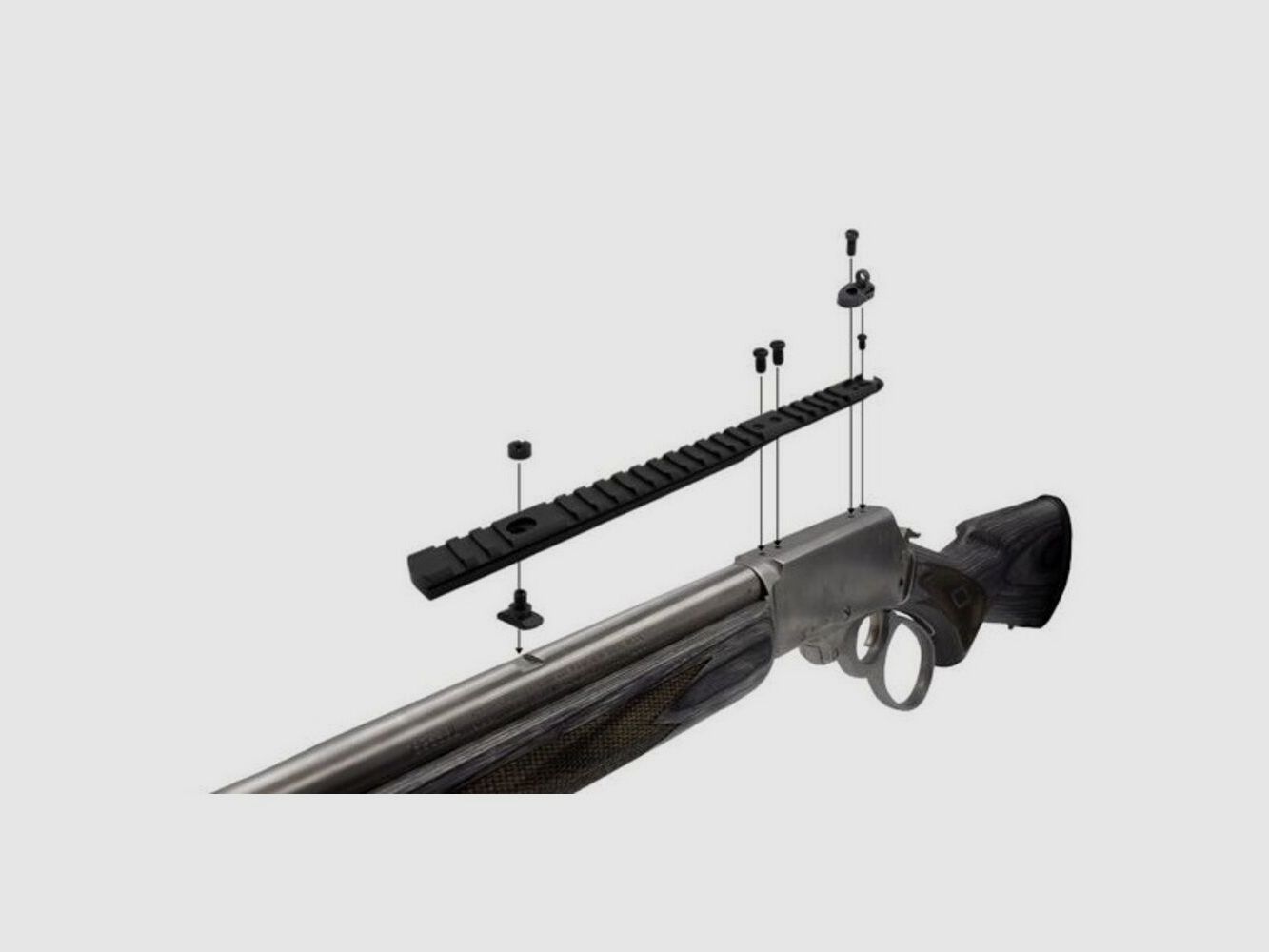 XS Sights Optik Montage & Ghostring Visier Set Marlin 336, Bild 3 von 4