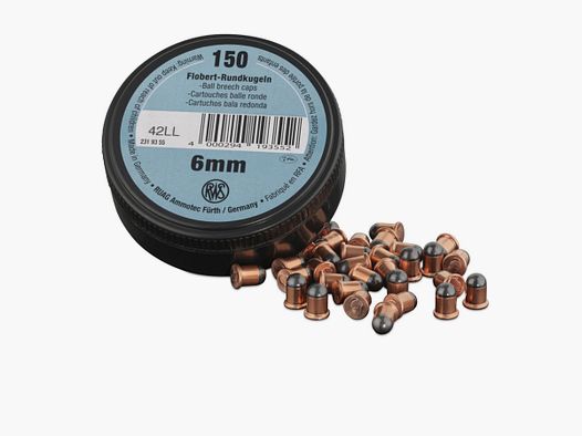 RWS .22 / 6mm FLOBERT balles coniques par 150/1500/9000