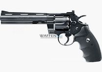 Colt Python 6 Zoll CO2 Revolver 4,5 mm BB, brüniert