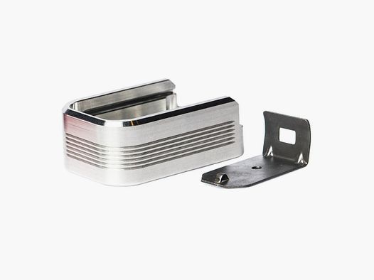 Aluminum Plus-2 set replacing metal floorplate - Anodized Black