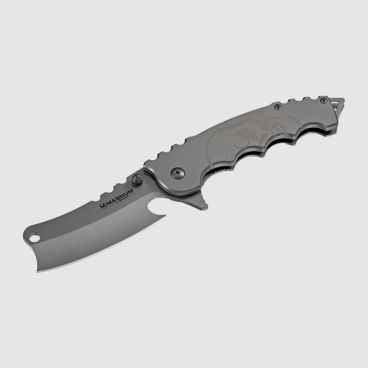 Taschenmesser Mortem Cooles mit Totenkopf und aussergew?hlicher Klinge