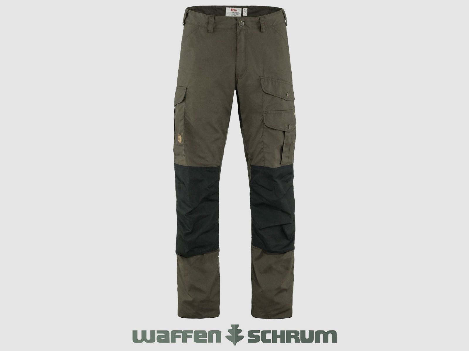 Fjällräven Broek Barents Pro Donkergroen - Zwart