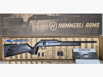 HAMMERLI ARMS FORCE B1 22 16" HOUT SPORTEN GRY .22 LR