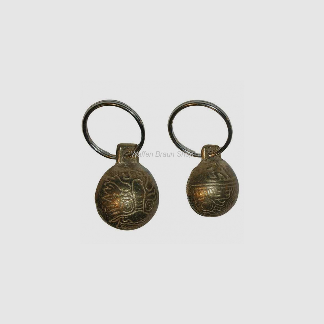Ortungsglöckchen, Messing, 30 mm