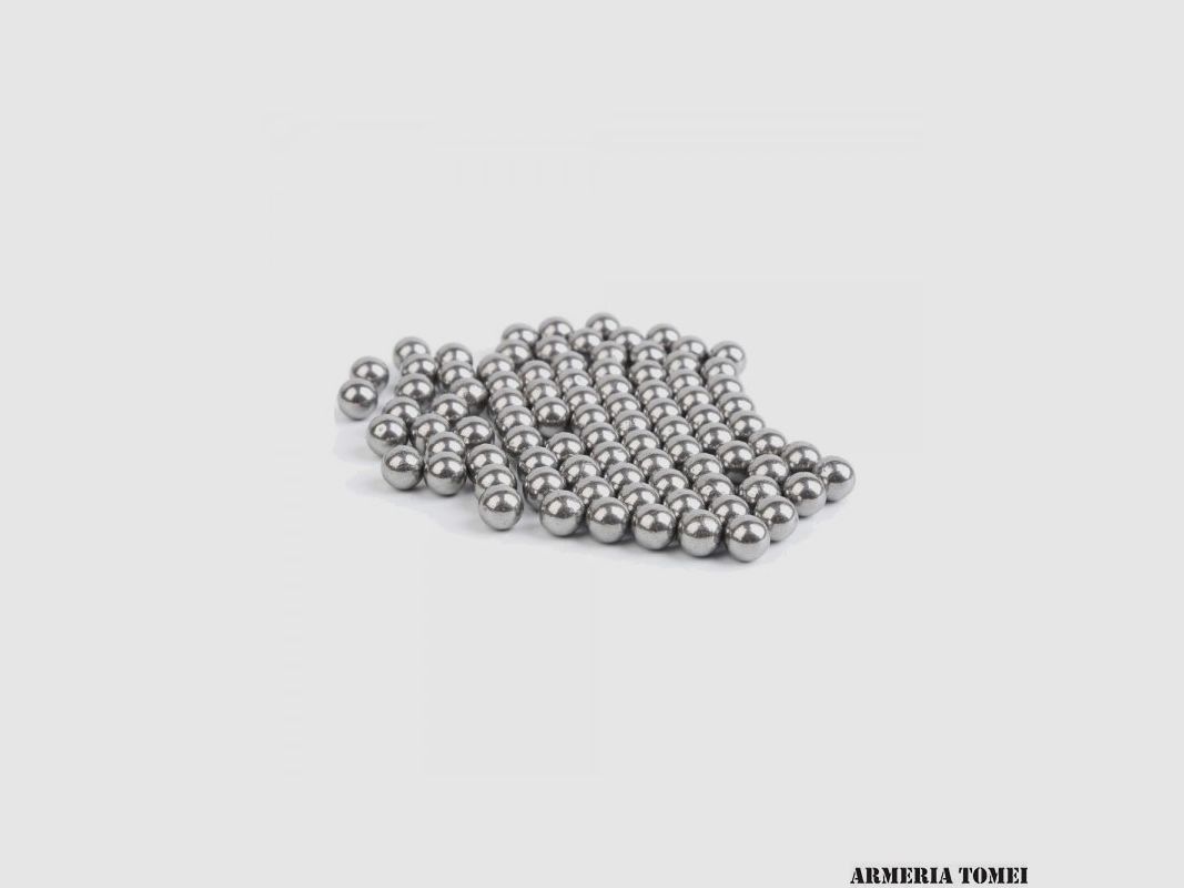 FULPA – 100 Steel Balls for Slingshot Ø 6.3