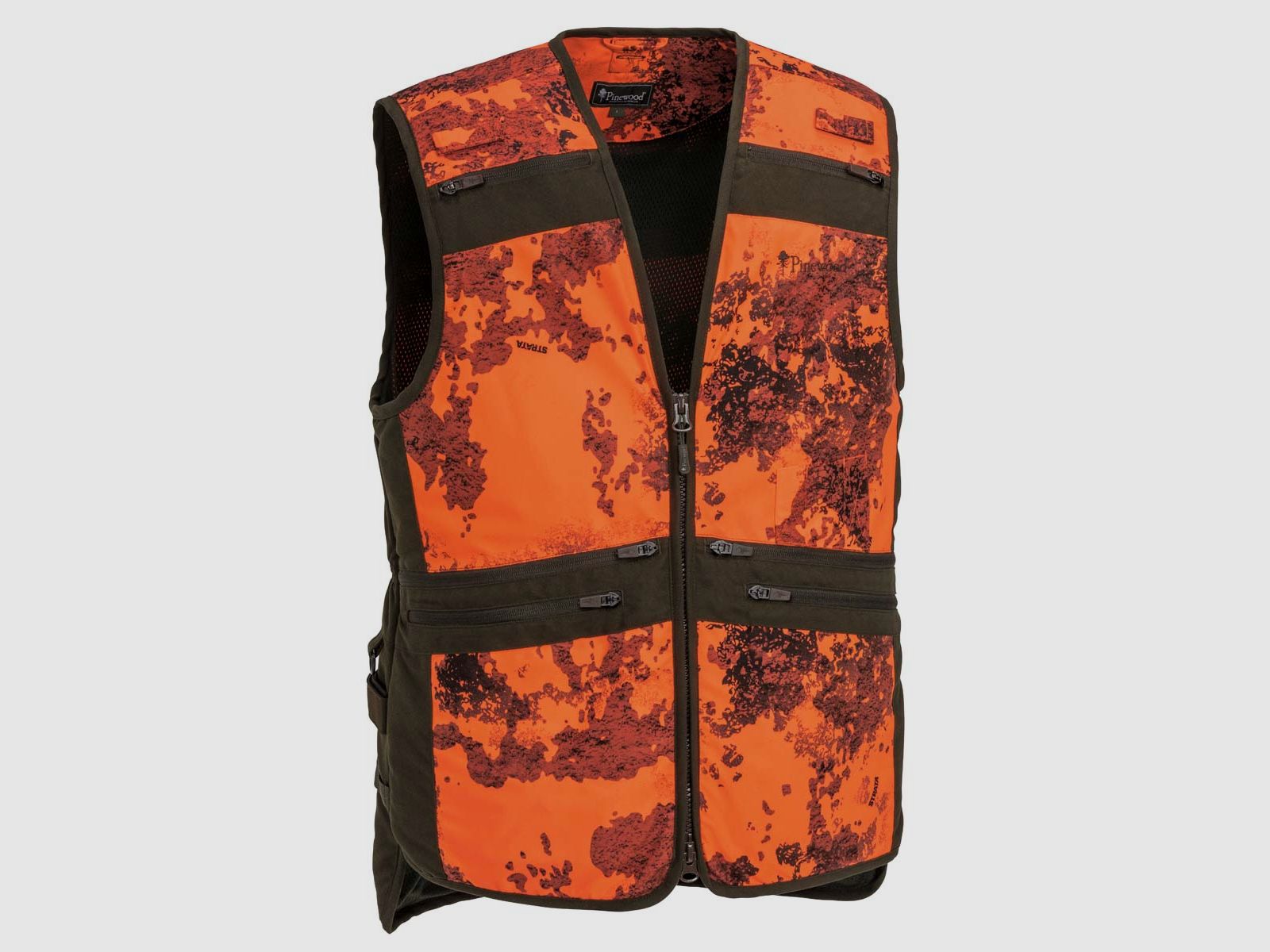 Pinewood Signalweste Furudal Hunter Pro Strata Blaze/SuedeBr