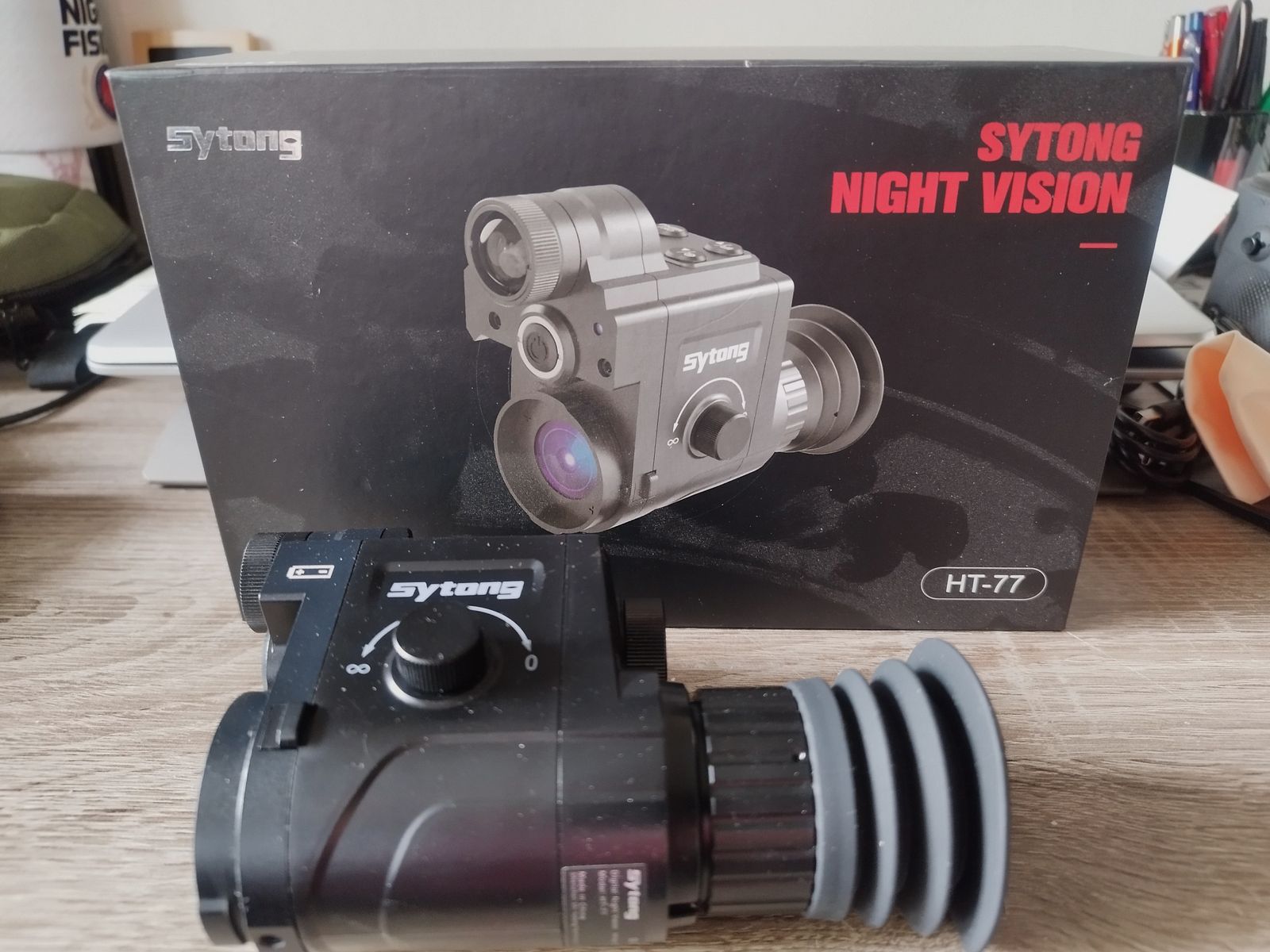 Lornetka nocna Sytong HT-77 (16mm) zestaw, w tym adapter, zdjęcie 1 z 5