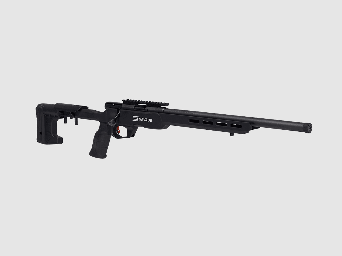 Savage B22 Precision carabina a otturatore girevole-scorrevole a percussione anulare .22 lfB, immagine 3 di 4