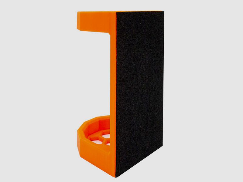 MASIMO Magic Schalldämpfer-Halterung Schwarz L, für 55 mm Ø (Abmessung 150x70x70mm)