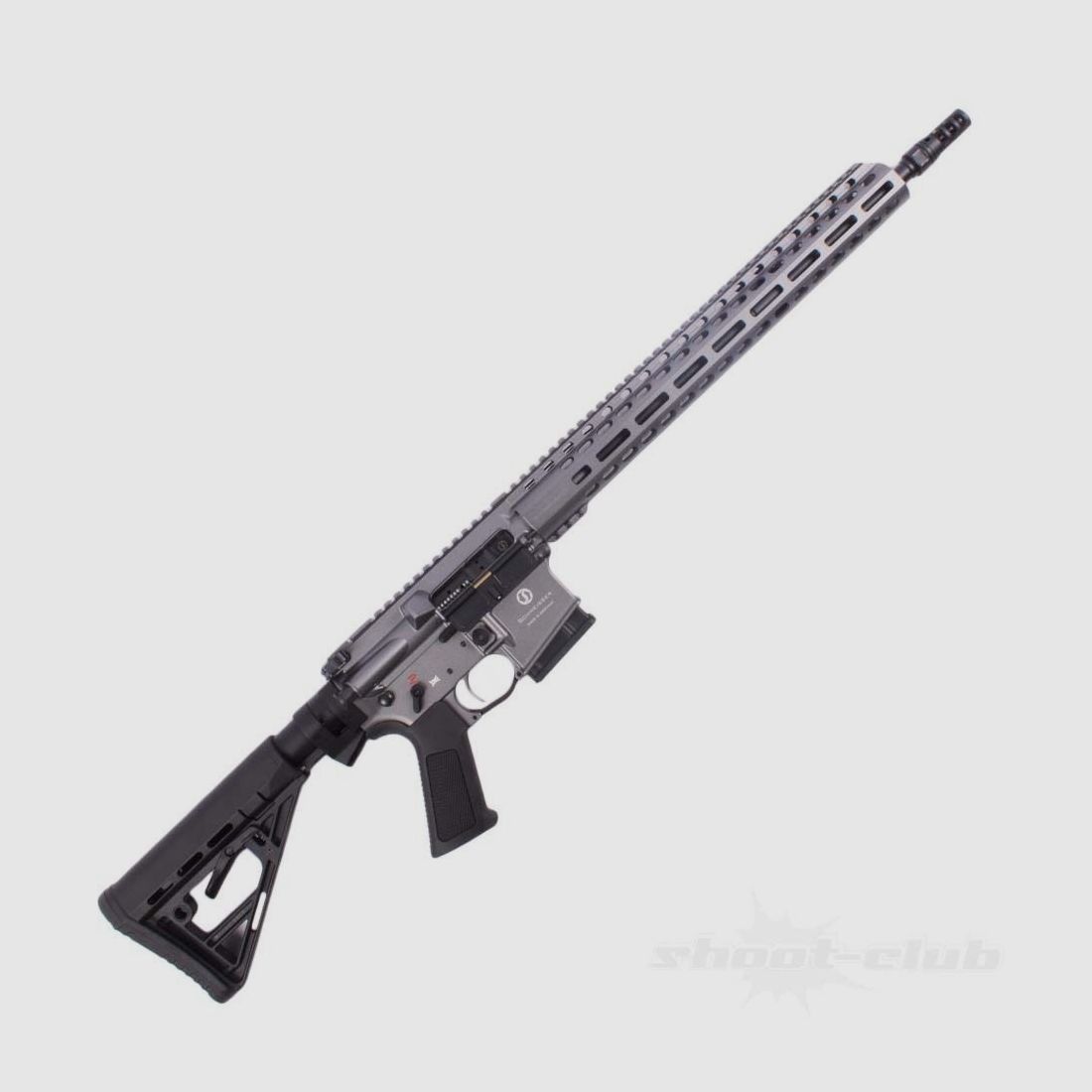 Schmeisser AR15 Dynamic L Gun Grey M-Lok