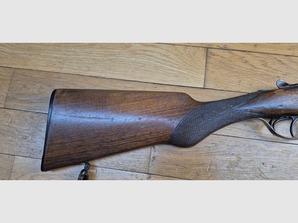 Schönes Seitengewehr « L’ÉPERVIER » — Handwerkliche Produktion aus Saint-Étienne von Philippon – Fanget Läufe — Kal. 16/65 — Schraubverschluss – Guter ästhetischer Zustand und Sehr guter mechanischer Zustand – TBE, Bild 3 von 38