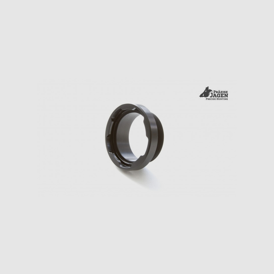 Adapter ring precise hunting on thread M52x0.75 for observation eyepiece