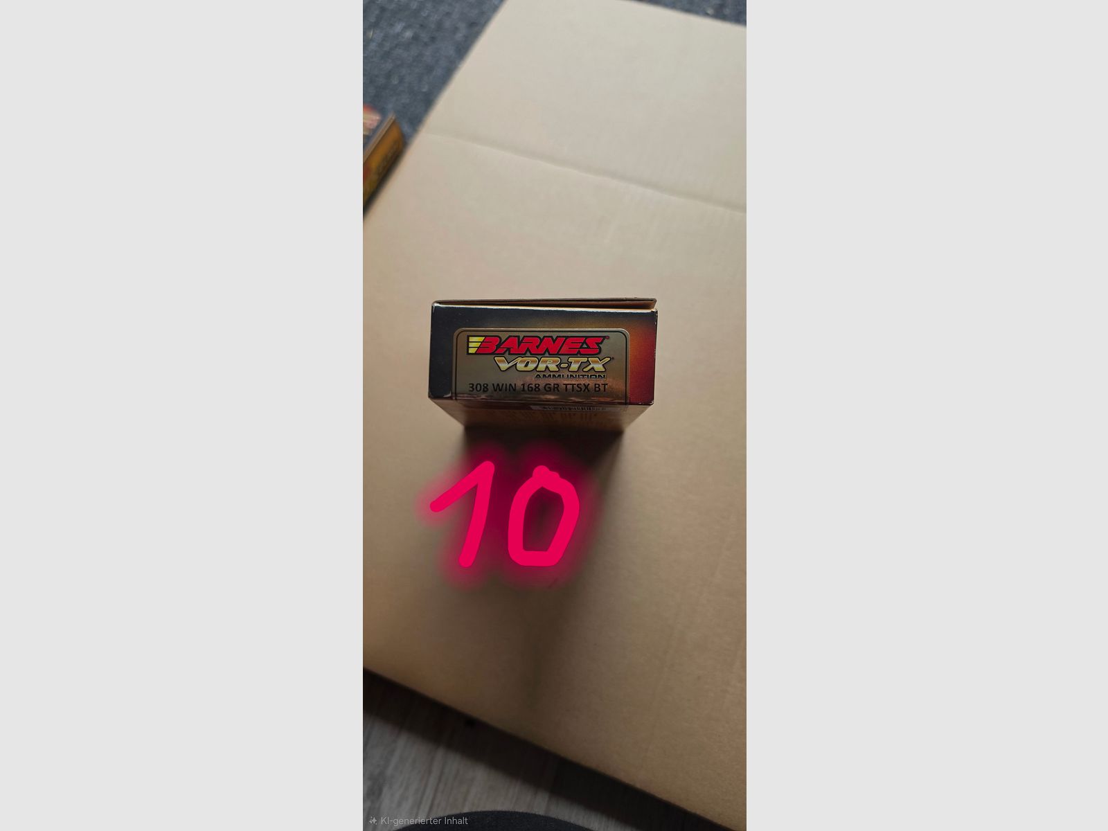 Hunting ammunition 308win lead-free