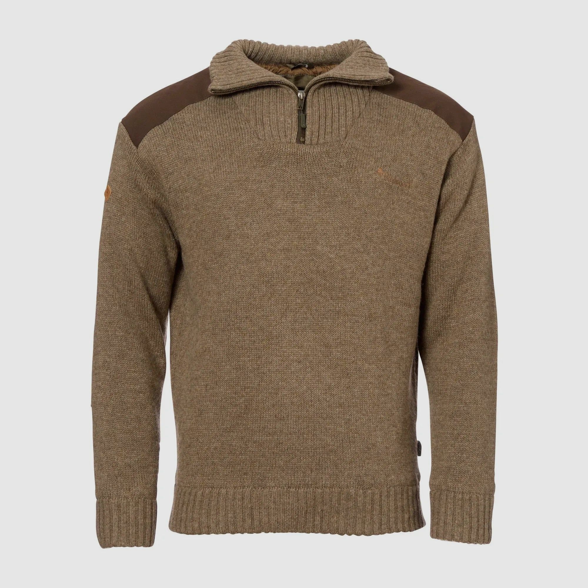 Pinewood Pullover New Stormy Troyer brown melange