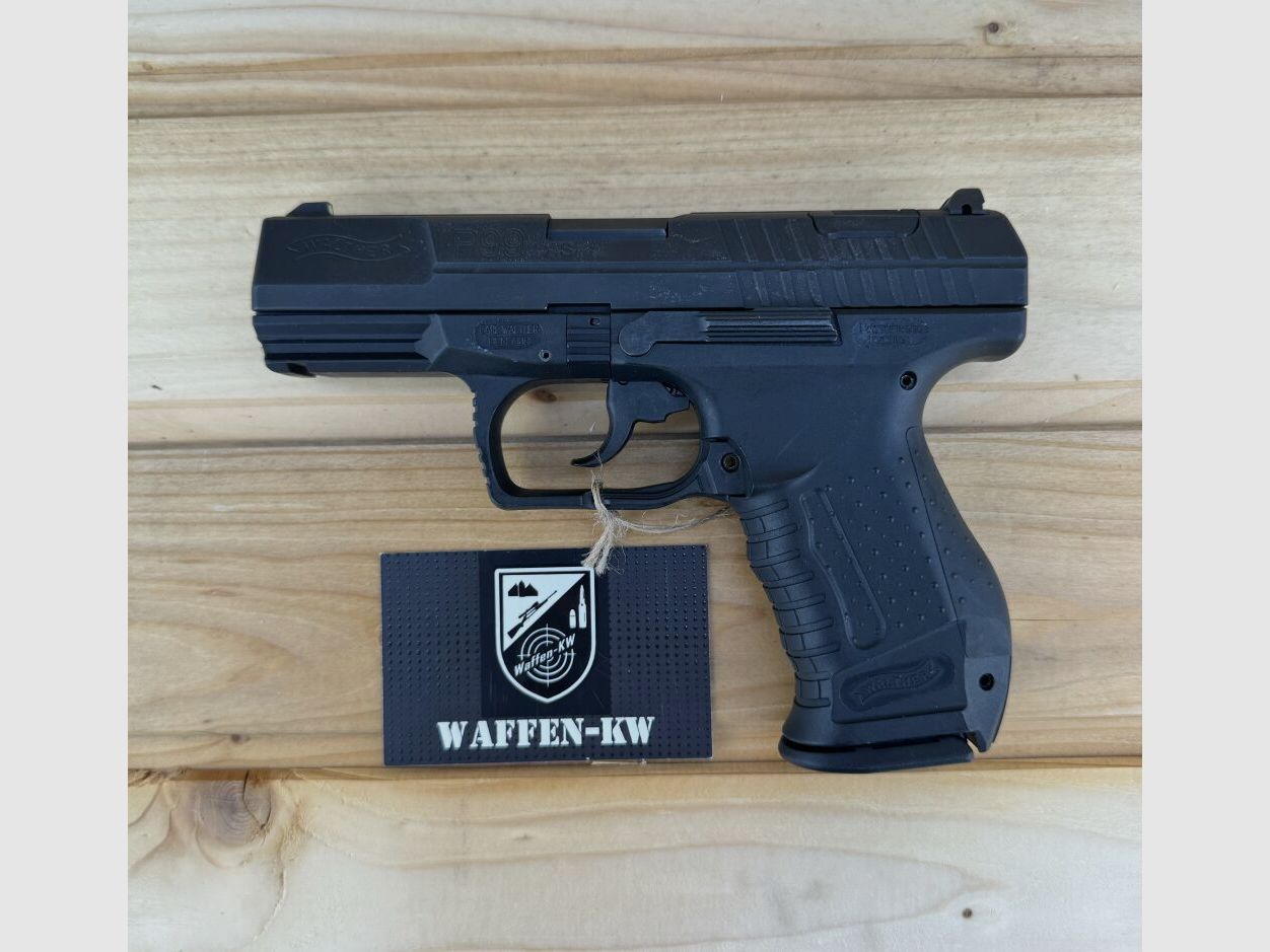 Demonstration weapon Carl Walther pistol P99 AS 9x19 15R Black 9mmLuger