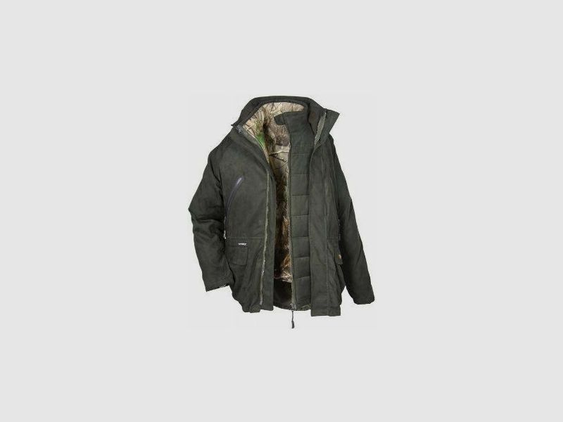 Overhues&Schüssler Hubertus Jacke Cacciatore Magnetverschlüsse,grün