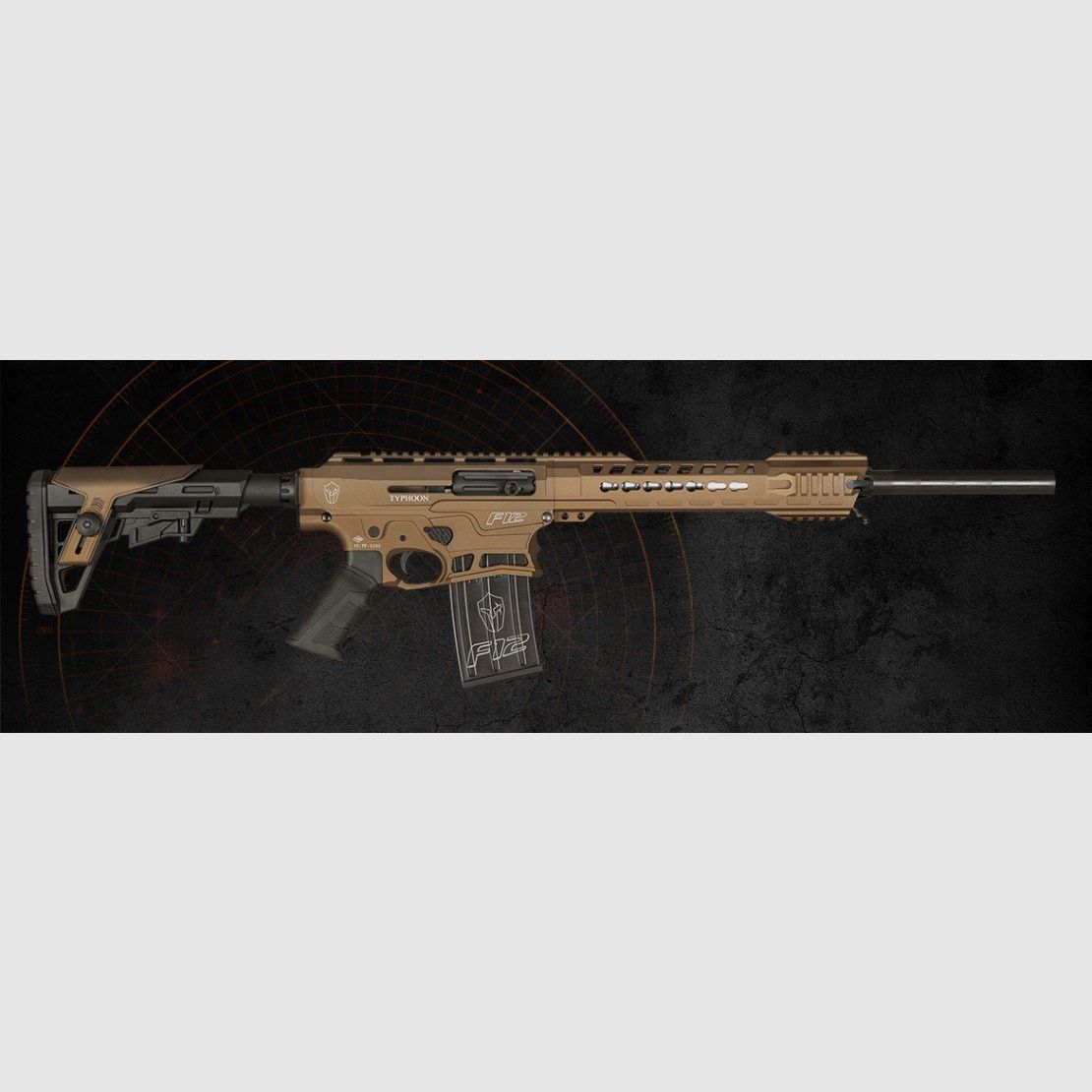 Typhoon Defence F12 Bronze – Fusil semi-automatique à chargeur amovible cal. 12, image 10 sur 14
