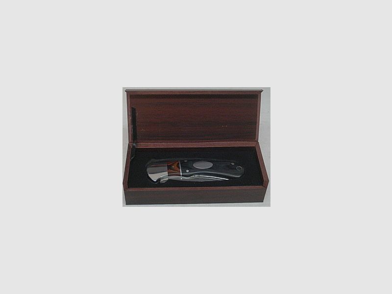 Taschenmesser Gravurplatte - Geschenkbox, 7cm Klinge