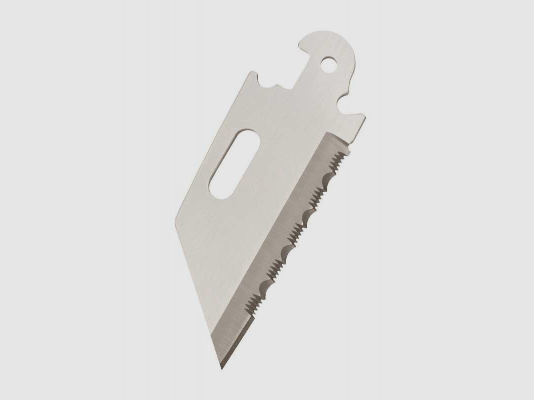 Cold Steel Click-N-Cut Ersatzklingen, Standard, Gezahnt, 3er Pack