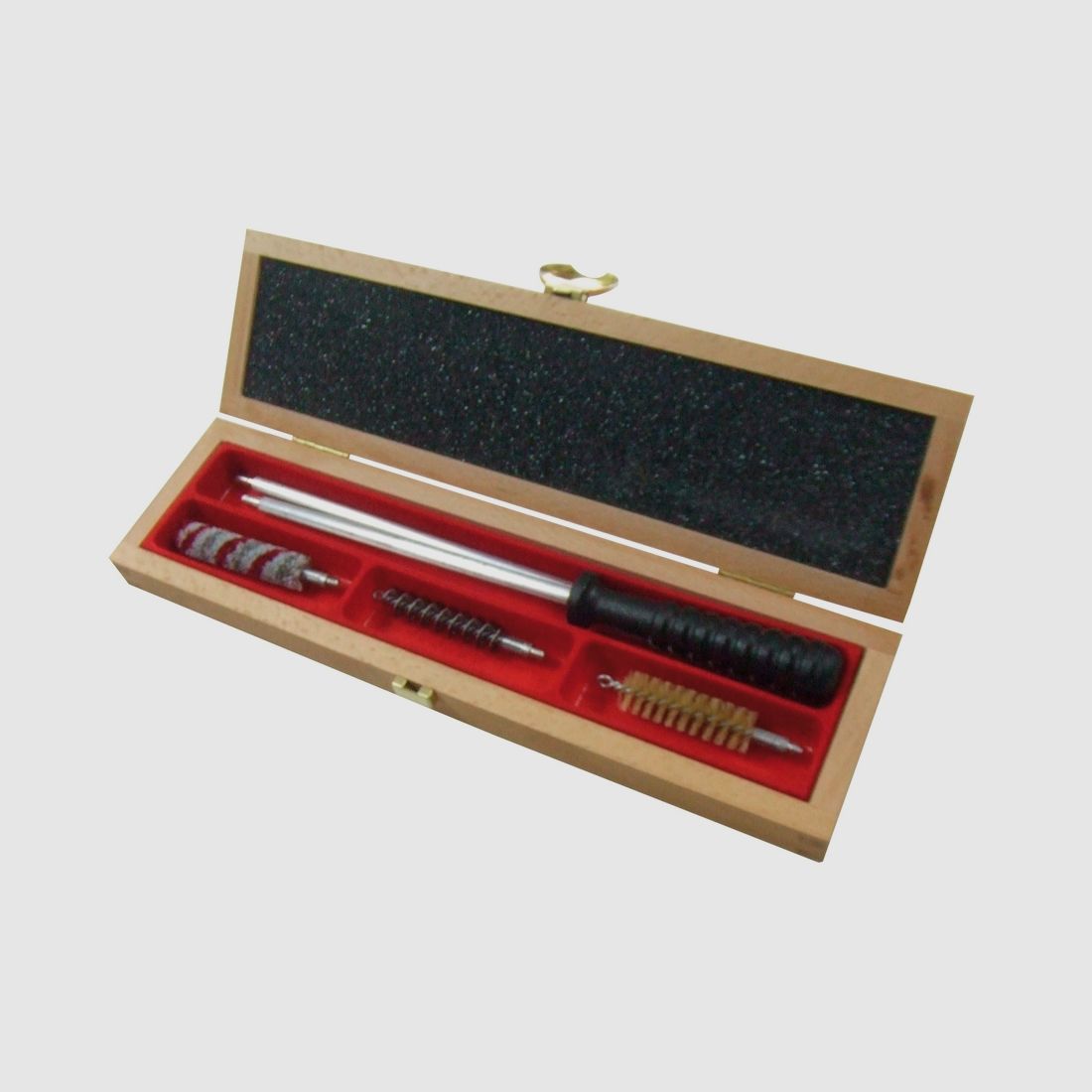 CLEANING KIT 3 PIECES WOOD CASE FOR SHOTGUN CAL. 410