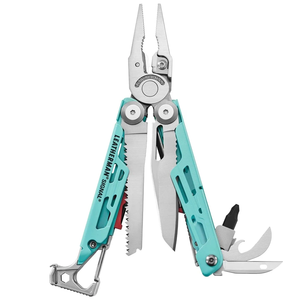 Multitool Leatherman Signal Aqua Stainless 833187