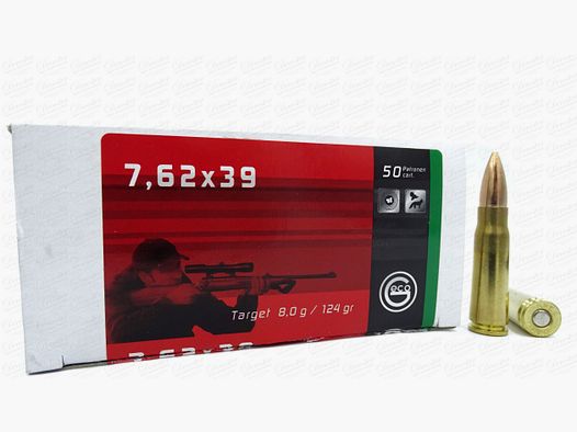 Geco 7.62×39 Target 124gr